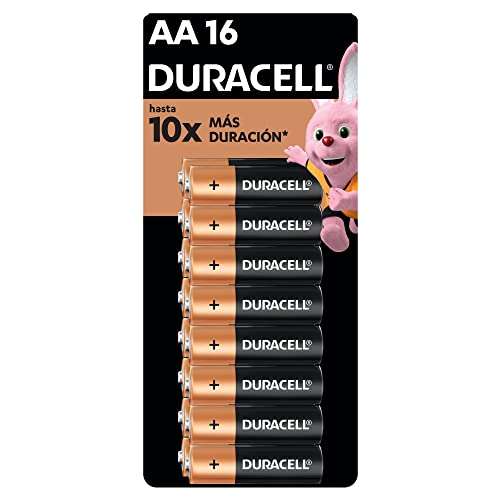 Amazon: Paquete 16 Baterías Duracell AA