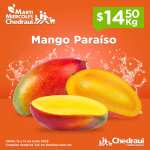 Chedraui: MartiMiércoles de Chedraui 13 y 14 Junio: Jitomate $11.50 kg • Mango Paraíso ó Limón sin Semilla $14.50 kg