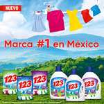Amazon: 1-2-3 MAXI PODER con Suavizante y Jazmín 1L, detergente líquido con suavizante extra y olor a jazmín, Ropa brillante, fresca y suave