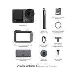 Amazon: DJI Pack Aventura Osmo Action 3 - Cámara de acción 4K/120 fps