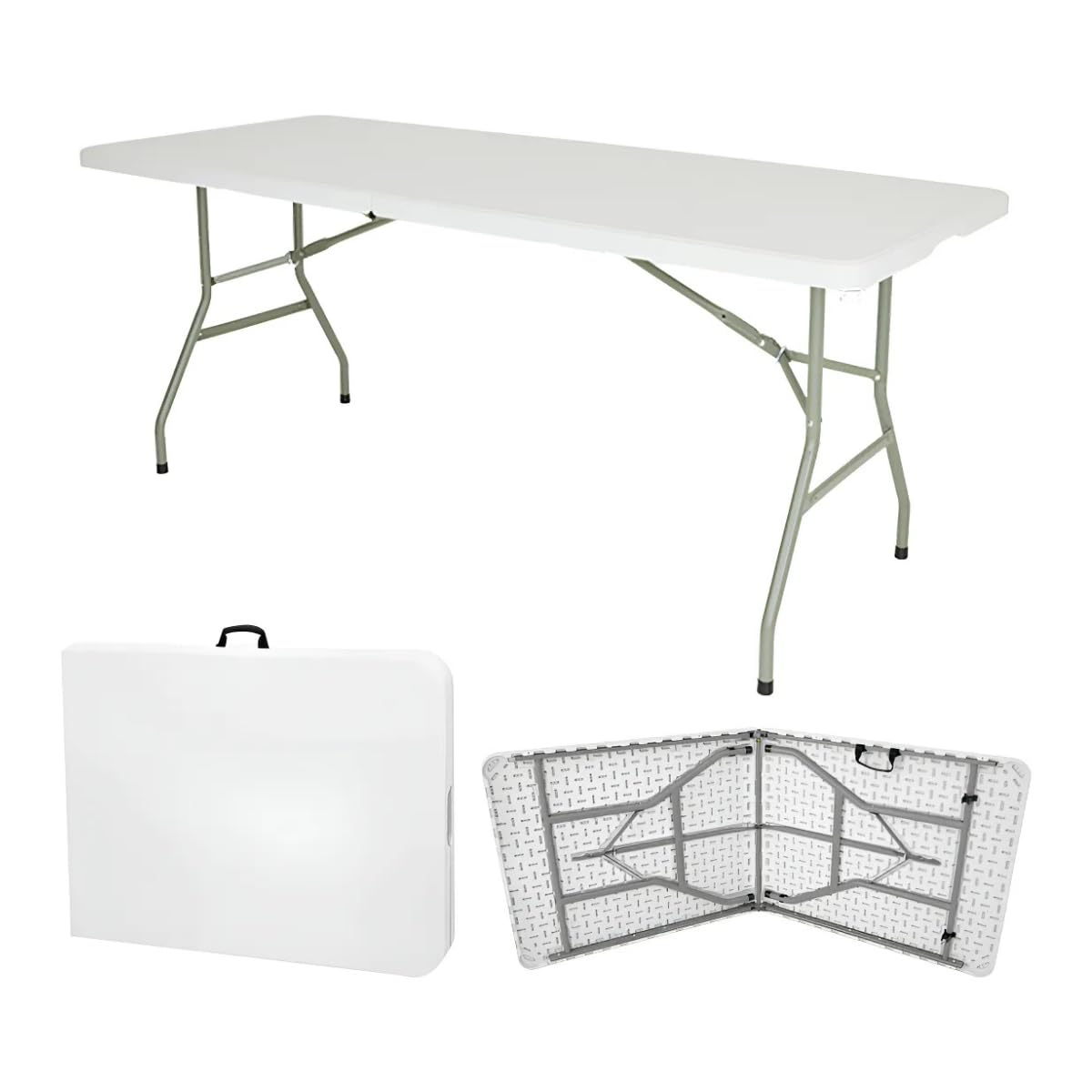 Amazon: GAON. Mesa Plegable de Plastico Tipo Portafolio