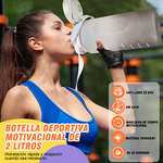 Amazon: Botella De Agua Motivacional Español, 2L