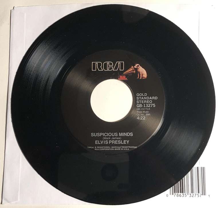 Amazon: Elvis Presley - Suspicious Minds (Vinyl)
