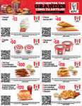 KFC: Cuponera Para Restaurante, Ejemplo: Big Krunch + puré + ensalada $118