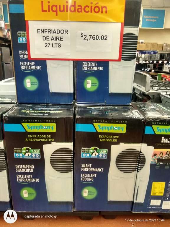 Walmart: Enfriador de aire última liquidación