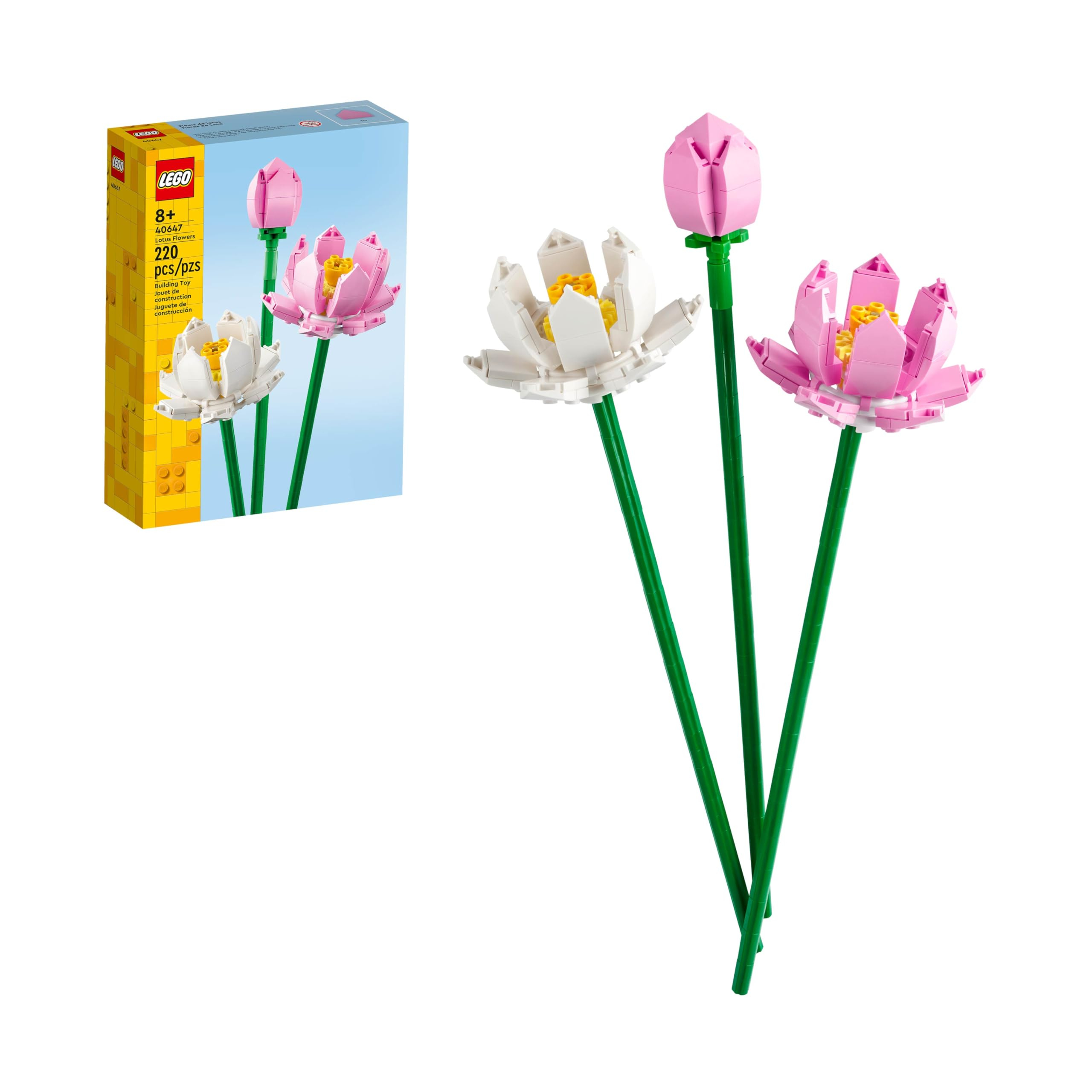 AMAZON: LEGO Botanicals Flores de Loto