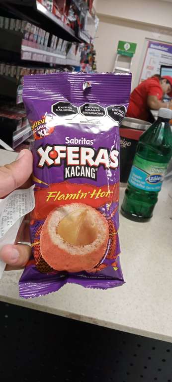 Oxxo: Cacahuates Kacang Xferas y Mezcla Explosiva Gratis