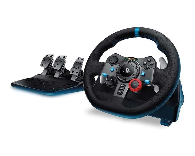 Volante Logitech Driving Force G29 Alámbrico USB 2.0 para PlayStation 3/4 | Coppel