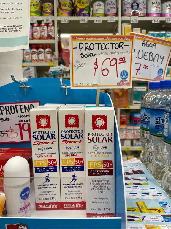 Farmacias Guadalajara, Chiapas: Protector Solar Pharmalife ¡OFERTÓN!