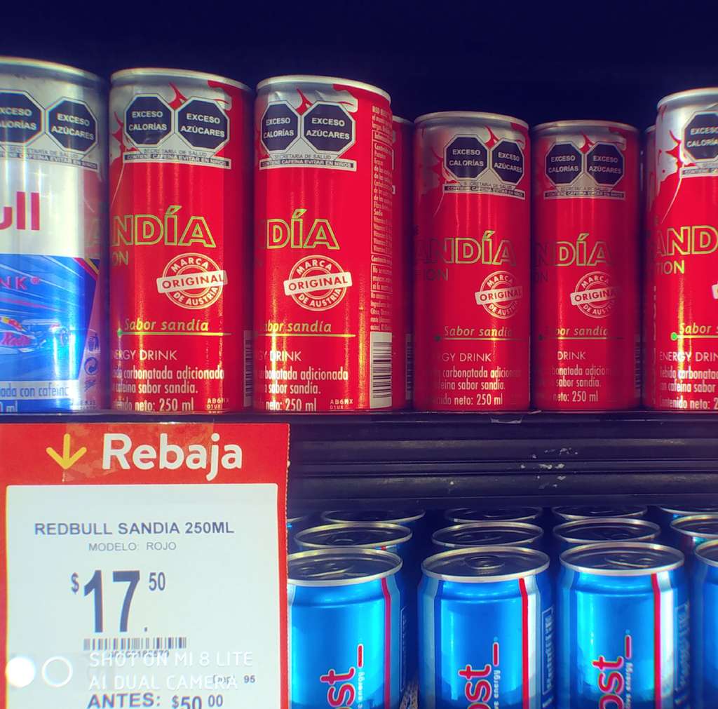 WALMART LA BASE ACAPULCO: RED BULL RED SANDIA Rebaja 