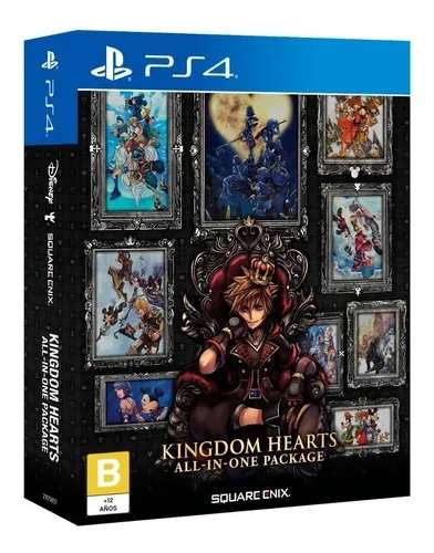 Mercado Libre: Kingdom Hearts All-in-One Package Square Enix PS4 Físico - Envio FULL GRATIS