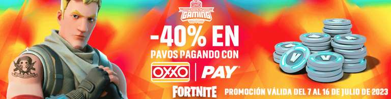 Claners: Paga con Oxxo Pay y te hacen el 40% en Pavos de Fortnite