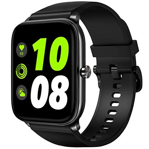 Amazon HAYLOU Smartwatch, GST ,Deportivo 1.69' Tctil Completa Pulsera Inteligente con Monitoreo de SpO2, Monitor de Frecuencia Cardaca