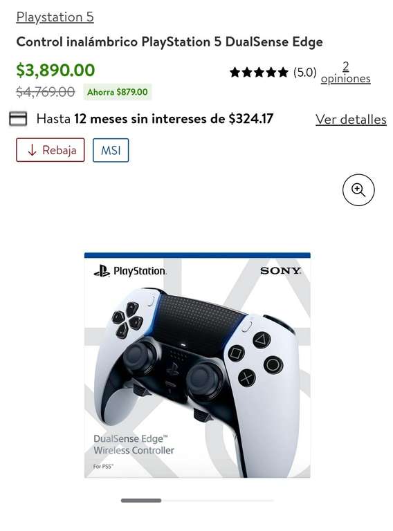 Dónde comprar al mejor precio el nuevo mando DualSense Edge para  PlayStation 5