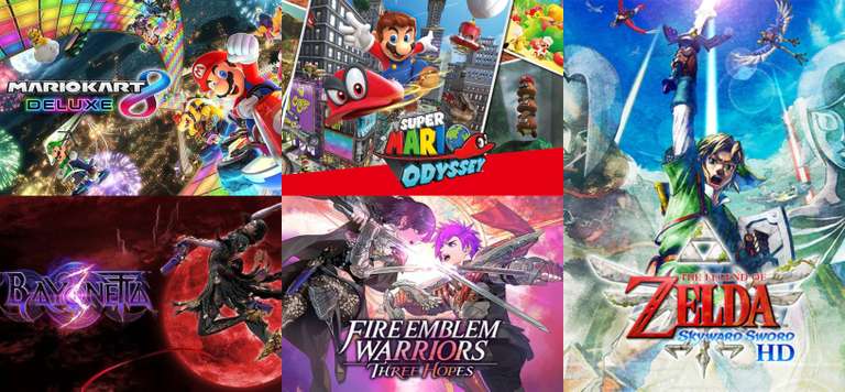 Best Buy: Juegos digitales selectos de Nintendo Switch a $39.99 dólares