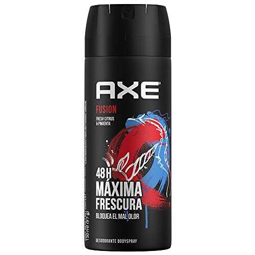 Amazon: AXE Desodorante FUSION en aerosol para hombre