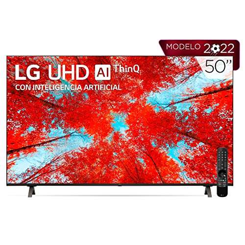 Amazon: Combo LG Pantalla UHD TV AI ThinQ 60" 4K Smart TV 60UQ8000PSB + Pantalla UHD TV AI ThinQ 50" 4K Smart TV 50UQ9050PSC