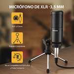 Amazon - Mezcladora Interfaz de Audio MAONO Maonocaster Lite Estudio de Grabación Portátil TODO EN UNO con Micrófono de 3.5mm
