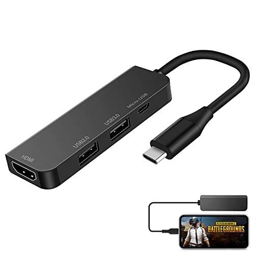 Amazon: YOMYM Hub USB 3.0, Adaptador de USB c Hub 4 En 1 Super Speed 5Gbps, Super precio