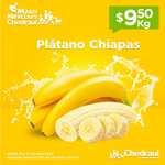 Chedraui: MartiMiércoles de Chedraui 16 y 17 Abril: Plátano ó Zanahoria $9.50 kg • Cebolla ó Manzana Golden en Bolsa $22.50 kg
