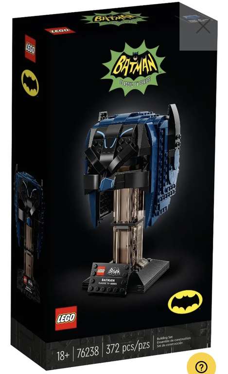 LEGO Juguetron: DC Batman Capucha de Batman Clásico de TV