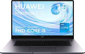 Amazon: HUAWEI MateBook D 15 11th i5+8GB RAM+512GB ROM, Fast Charging 65W (con Citibanamex, HSBC y Santander; con BBVA $11019)