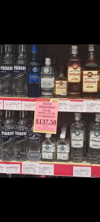 Garis Metepec: Vodka y whisky a mitad de precio