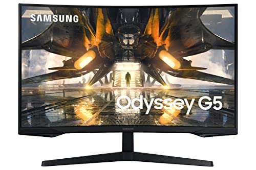 Amazon Monitor Curvo Samsung Odyssey G55A (Modelo G50A de 2022) 32" QHD 165Hz