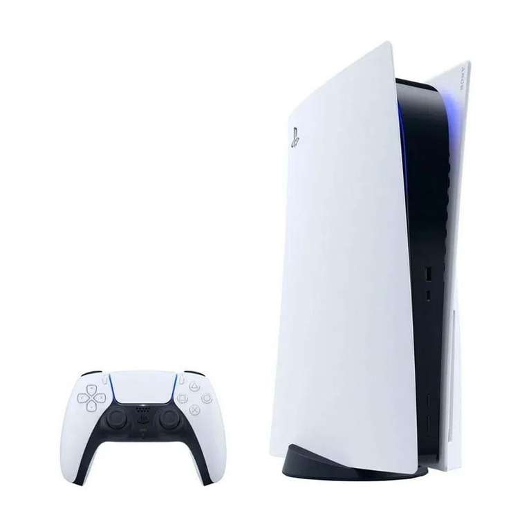 Doto: Consola Playstation 5 con Lector de Disco Blanco pagando con MERCADO PAGO + BBVA