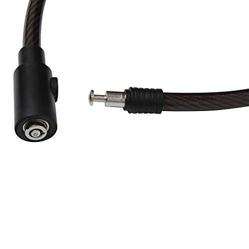 Amazon: Mikels C-1690 Cable Candado Flexible Llave Seguridad 90 cm | envío gratis con Prime