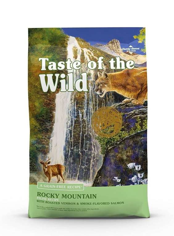 Amazon: Taste Of The Wild - Alimento seco para gatos Rocky Mountain Premium 6.35 Kg