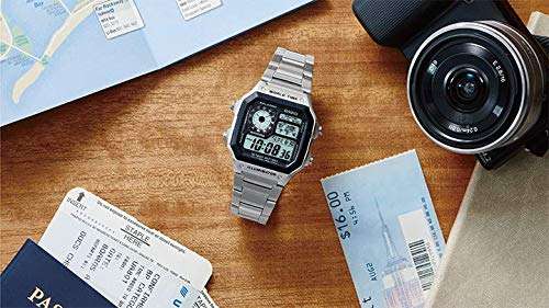 Amazon: Casio Reloj digital de los hombres ‎ AE1200WHD-1A