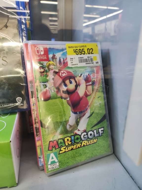 Mario Golf: Super Rush. Walmart