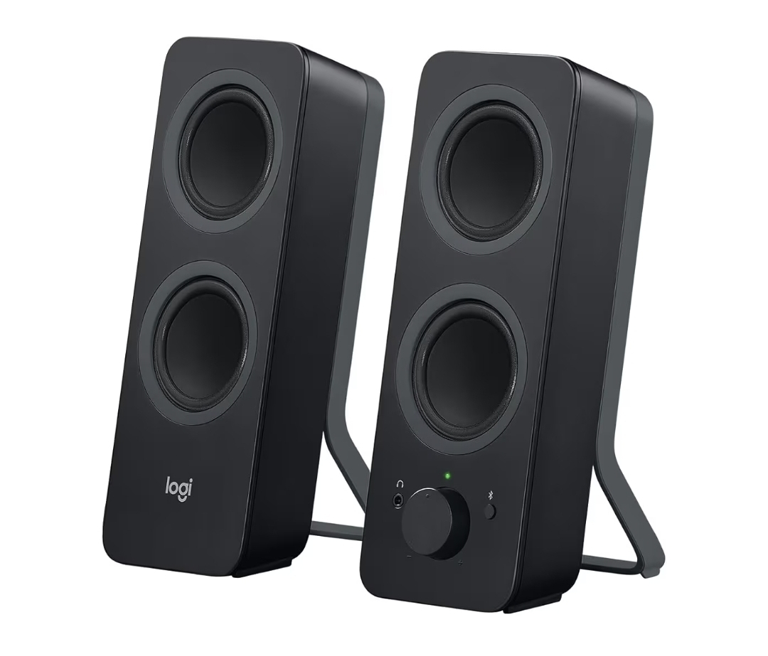 Amazon MX: Logitech Z207 Sistema de Bocinas Bluetooth para PC, Sonido Estéreo, 10W de Pico, Entrada Audio 3.5 mm - Color Negro