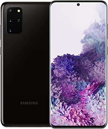 Amazon: Samsung Galaxy S20+ 5G desbloqueado de fábrica,128 GB de almacenamiento, Cosmic Black (Reacondicionado) HASTA 18 MSI CON SNAP 865