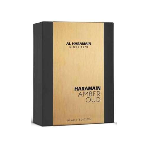 Amazon: Al Haramain Amber Oud Black Edition for Unisex Eau de Parfum ...