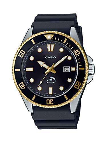 Amazon : Casio Marlin Reloj Casual De Cuarzo Dorado