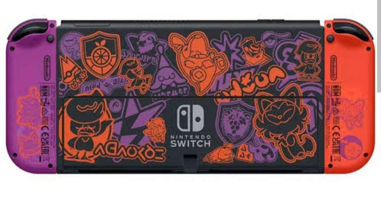 Walmart: Nintendo Switch Oled edición Pokemon scarlet y violet 64 GB/Cupon