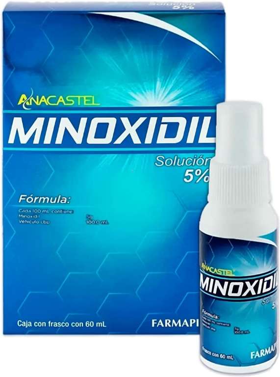 Amazon: Minoxidil Anacastel Spray Solución 5% (Planea y Cancela)