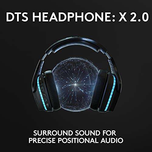 Amazon: Audifonos Logitech G935 RGB Inalámbricos, Sonido 7.1 Surround, DTS Headphone:X 2.0