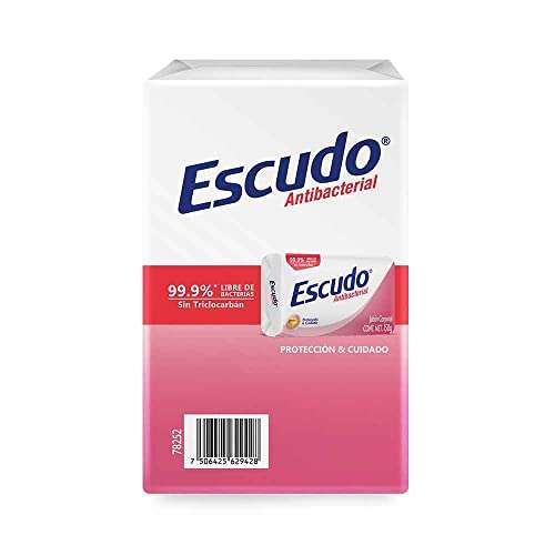 Amazon: 8 PZ Escudo Antibacterial, de 150gr Jabón de Tocador, Protección con Vitamina E. 8 barras de 150gr