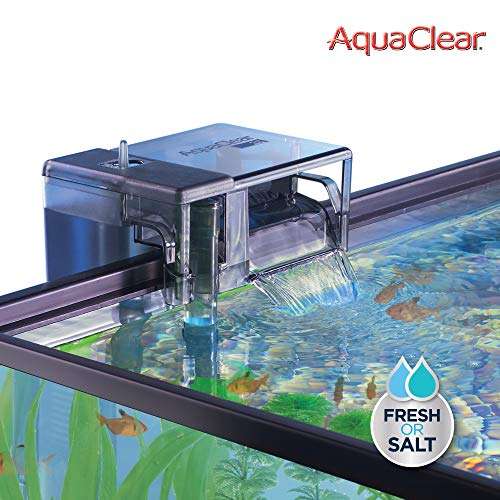 AMAZON: AQUACLEAR FILTRO para acuario de 250 litros aprox
