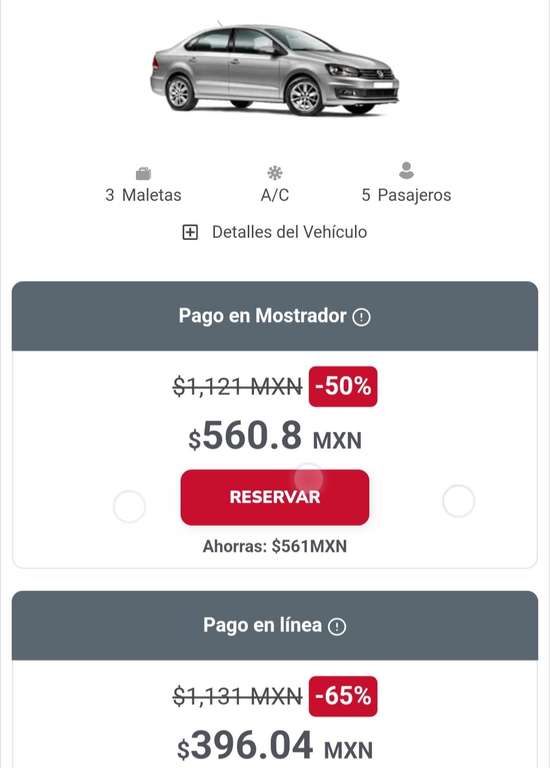 Dollar Mexico: Renta de automóvil con hasta 65% de descuento