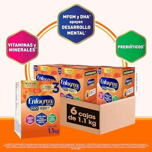 Amazon: Enfagrow pack 6.6 kg | $303 pesos por paquete