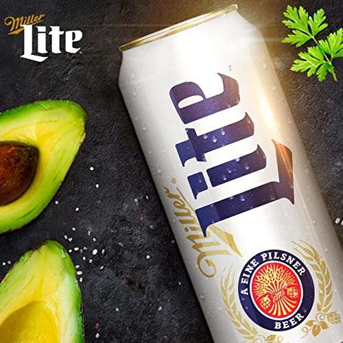 Amazon - Miller Lite, Cerveza, 12 Latas de 710ml
