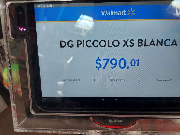 Walmart: Cafetera Dolce Gusto Piccolo XS Blanca