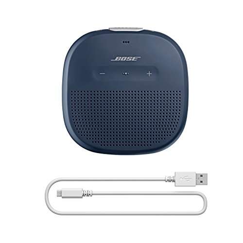 Amazon: Bose SoundLink Micro - Altavoz Bluetooth Resistente al Agua, Azul Oscuro (Midnight Blue)