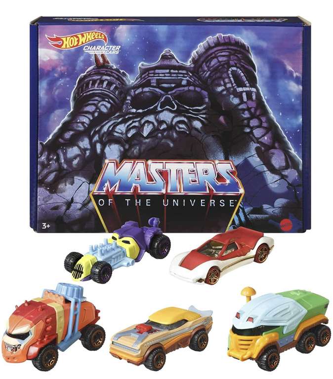Amazon: Paquete 5 Hot. Wheels Masters of the Universe