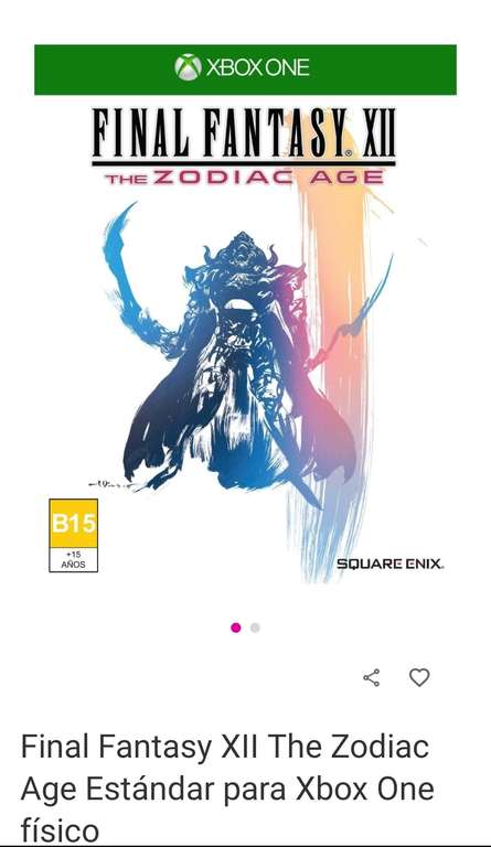 Liverpool: Final Fantasy XII: The Zodiac Age Xbox One