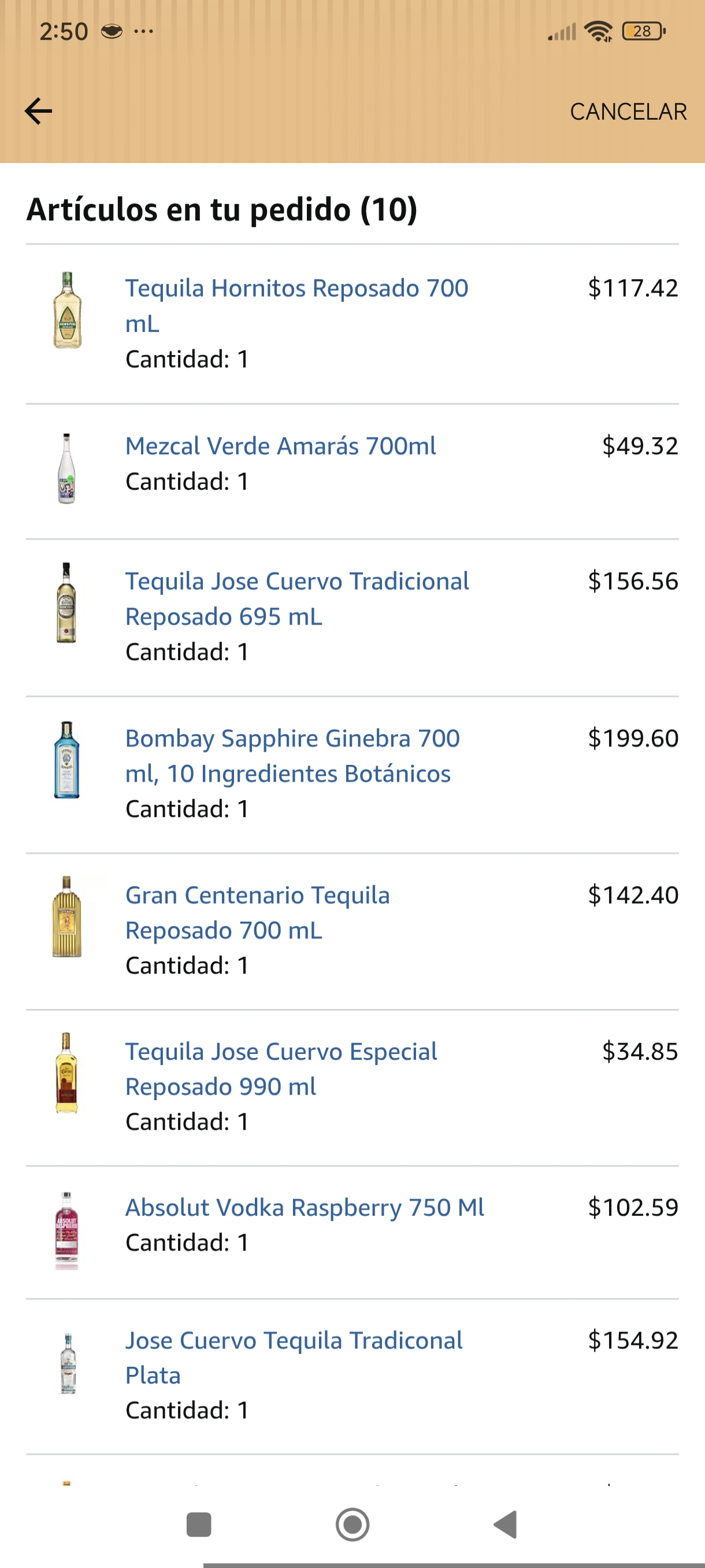 Amazon Now: Licores en descuento | Zona Zapopan Centro